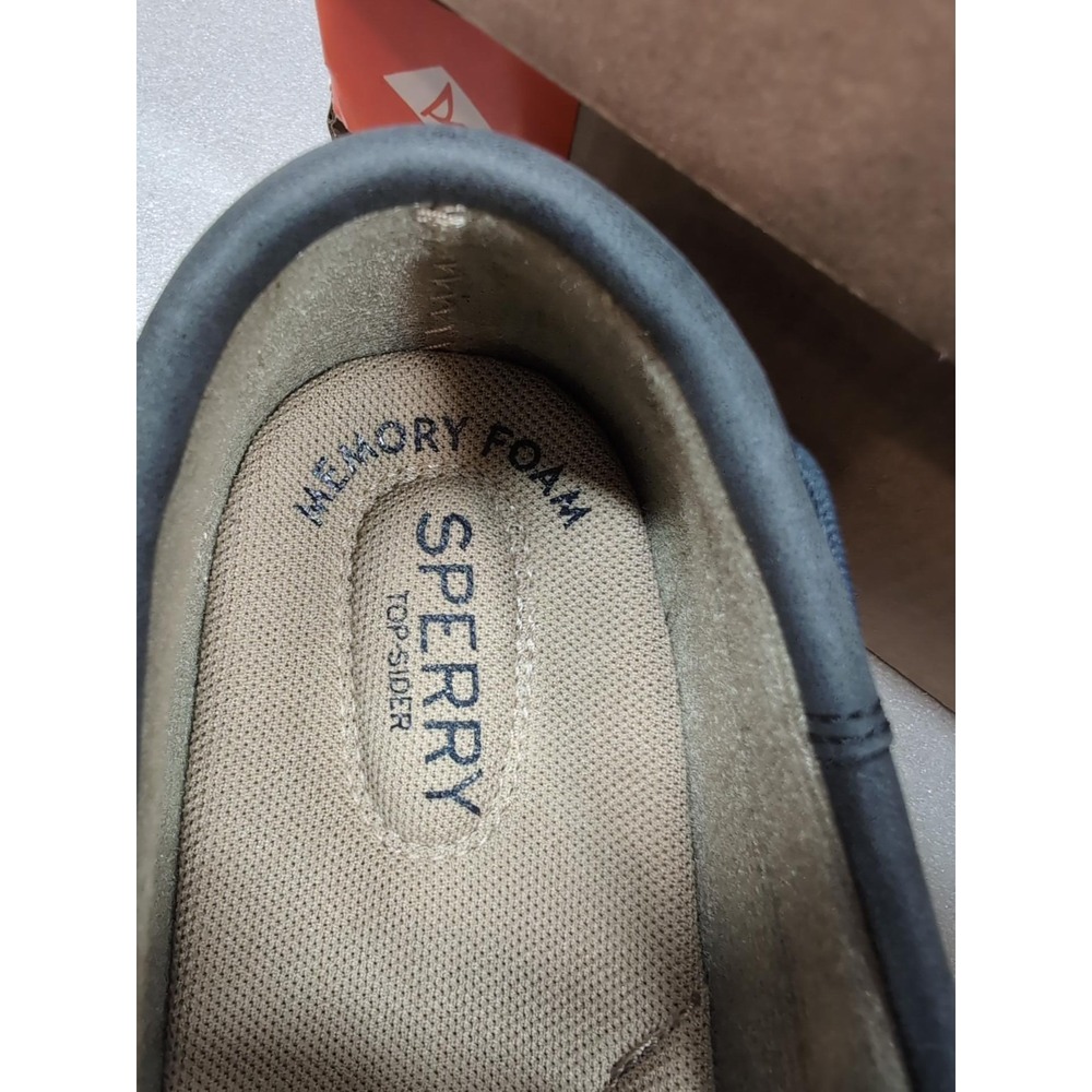 Sperry Top-Sider Bluefish Herring Navy Leather Boat Shoes STS99429 Womens 8.5 M - Picture 5 of 9